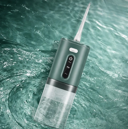 Water Flosser Cordless Rechargeable 3 Modes & 2 Nozzles