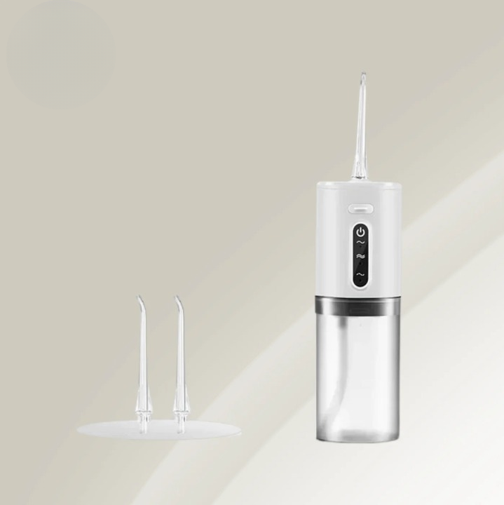 Water Flosser Cordless Rechargeable 3 Modes & 2 Nozzles