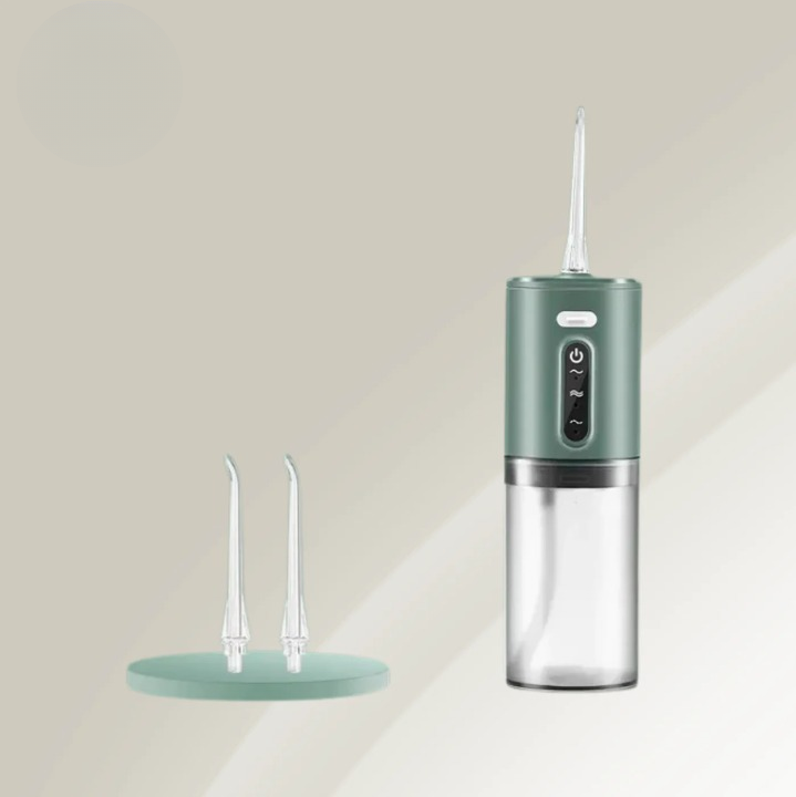 Water Flosser Cordless Rechargeable 3 Modes & 2 Nozzles