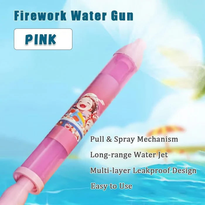 Water Gun Fireworks Spray Pattern Pump-Action 45 cm
