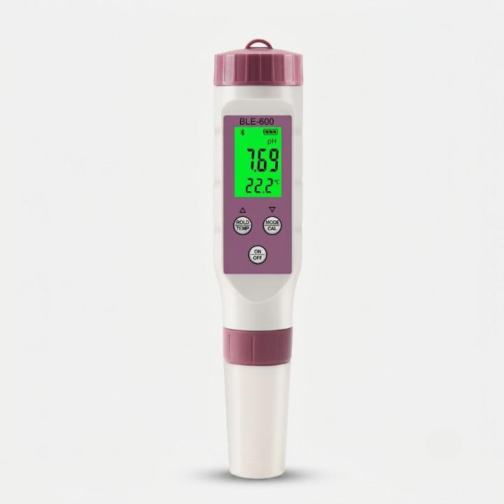 Water Quality Tester 7-in-1 Bluetooth App Backlit LCD