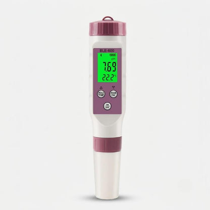 Water Quality Tester 7-in-1 Bluetooth App Backlit LCD