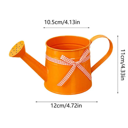Watering Can Compact Painted Steel Perforated Sprinkler