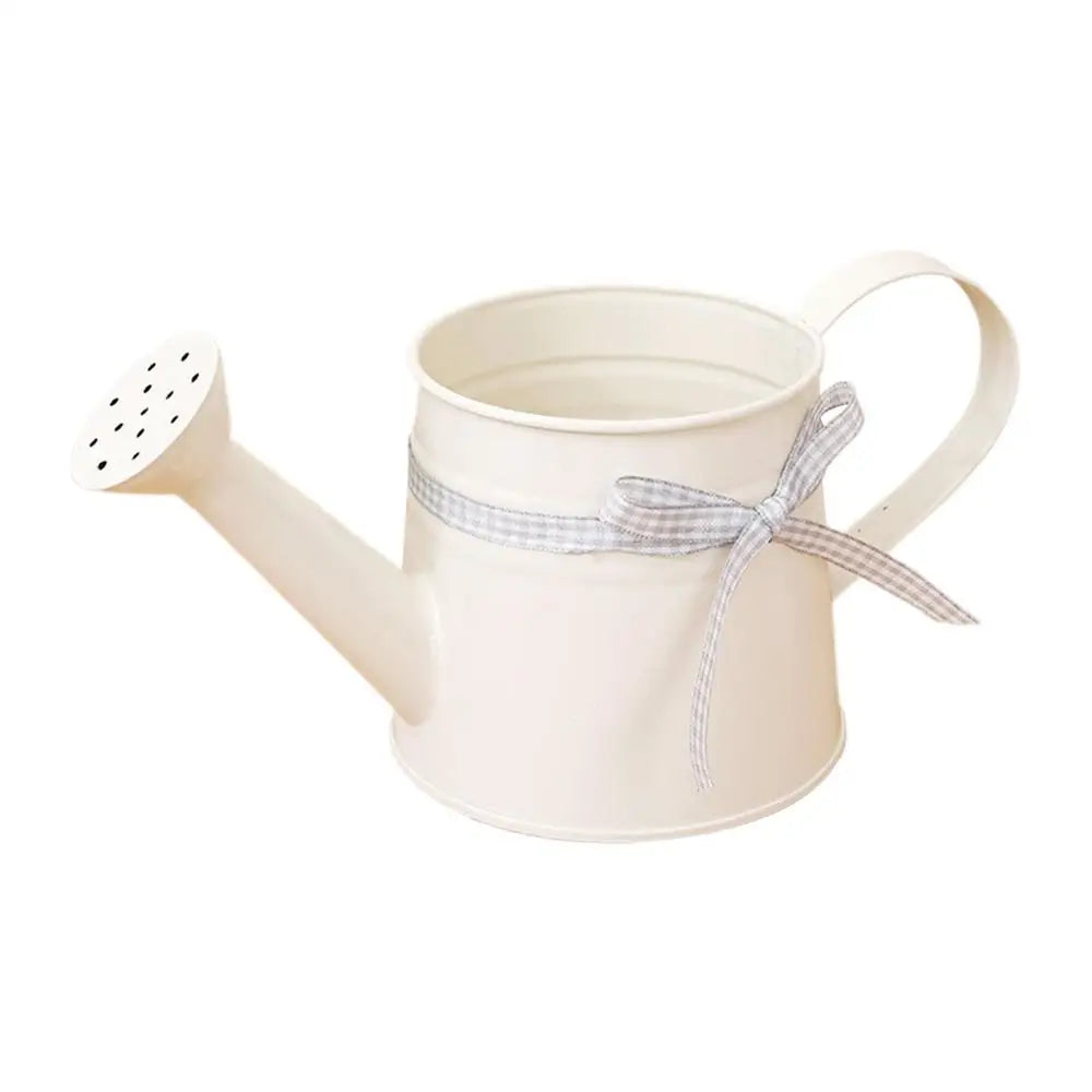 Watering Can Compact Painted Steel Perforated Sprinkler