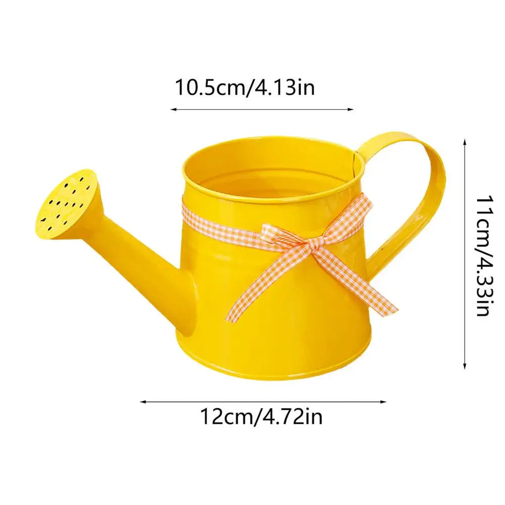 Watering Can Compact Painted Steel Perforated Sprinkler