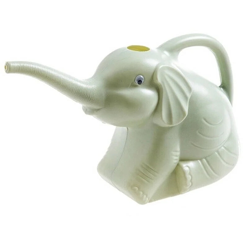 Watering Can Elephant-Shaped Trunk Spout Lightweight Indoor & Outdoor