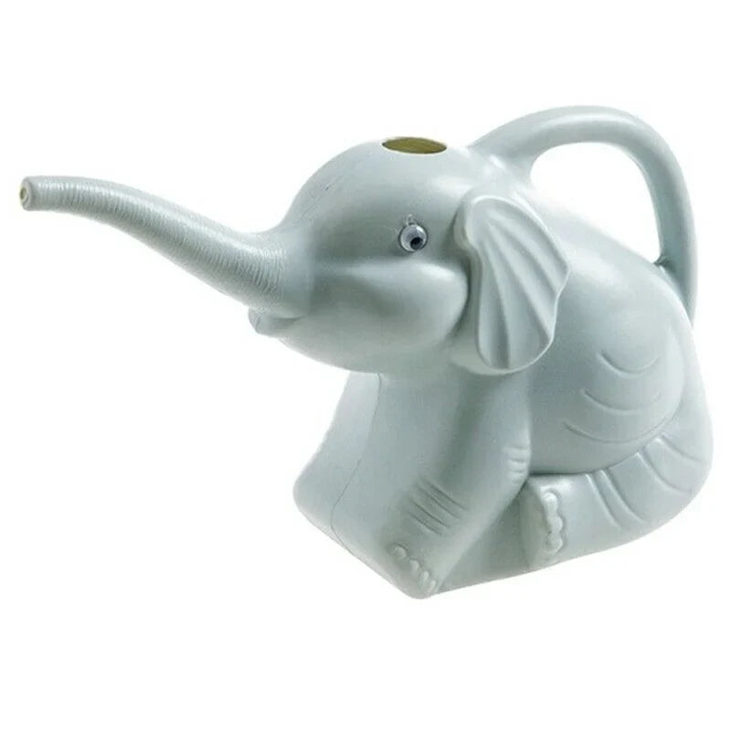 Watering Can Elephant-Shaped Trunk Spout Lightweight Indoor & Outdoor