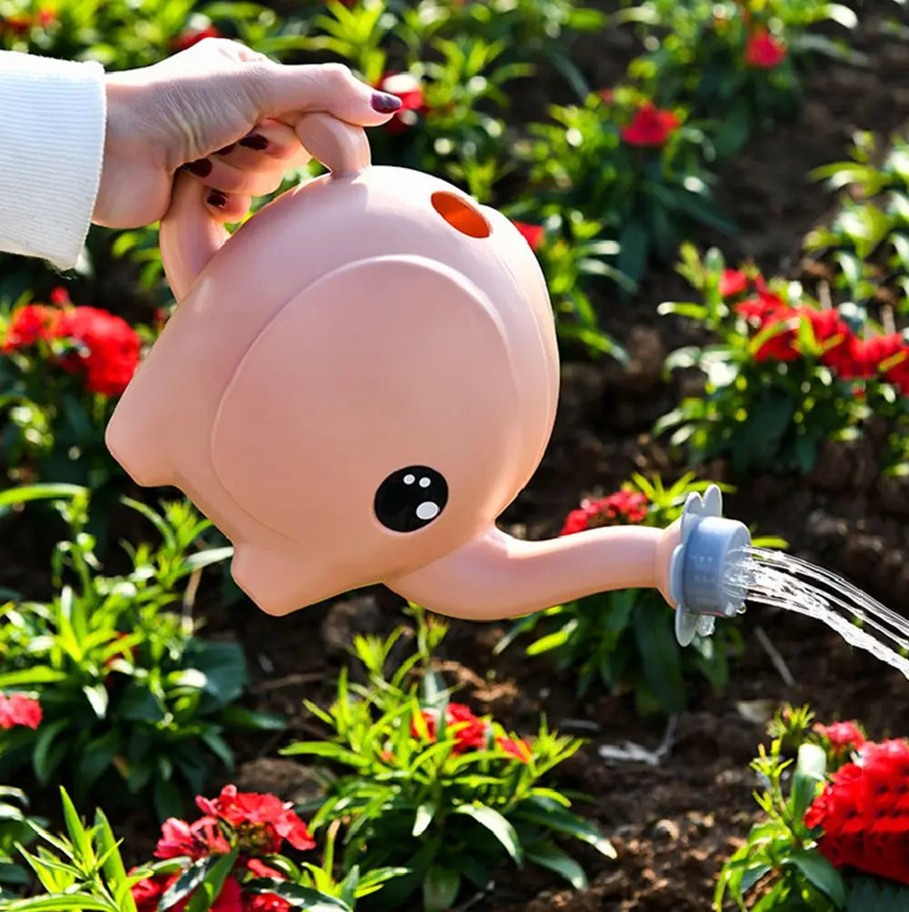 Watering Can Removable Spray Head Ergonomic Handle 1.5L