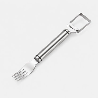 Watermelon Cutter & Serving Fork 2-in-1 Stainless Steel