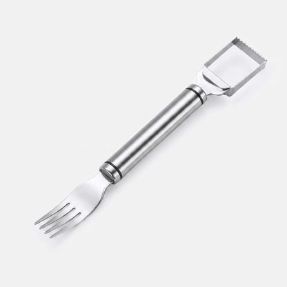 Watermelon Cutter & Serving Fork 2-in-1 Stainless Steel