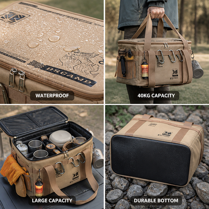Waterproof 900D Oxford Camping Storage Bag (40kg Capacity)