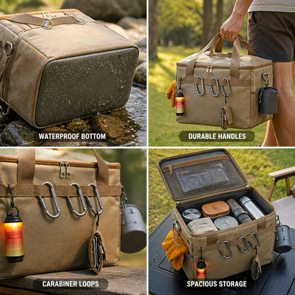 Waterproof Camping Storage Bag with Reinforced Base