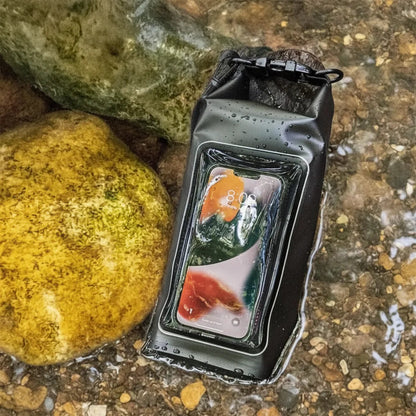 Waterproof Phone Pouch Touchscreen Window & Detachable Strap