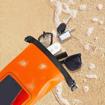 Waterproof Phone Pouch Touchscreen Window & Detachable Strap