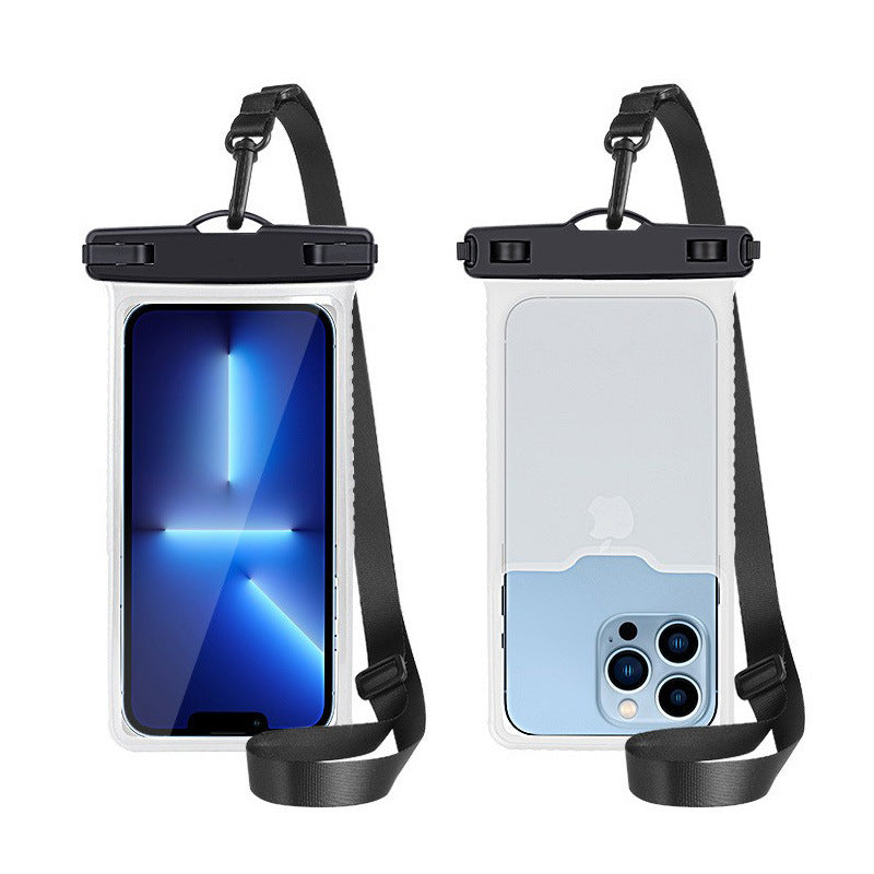 Waterproof Smartphone Case Clear Touchscreen Shock-Resistant Adjustable Strap