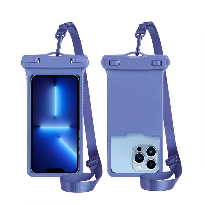 Waterproof Smartphone Case Clear Touchscreen Shock-Resistant Adjustable Strap