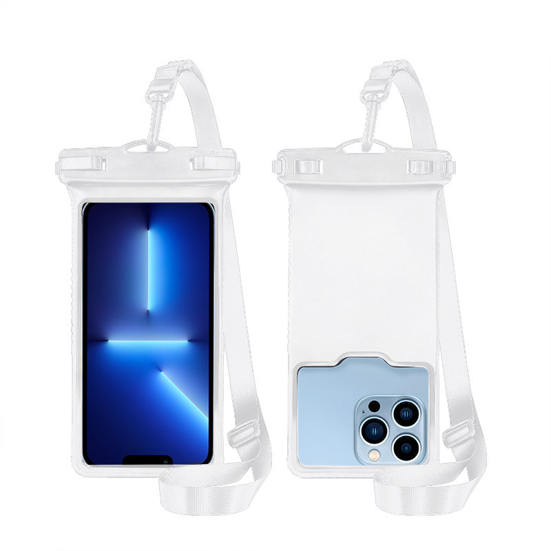 Waterproof Smartphone Case Clear Touchscreen Shock-Resistant Adjustable Strap