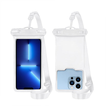 Waterproof Smartphone Case Clear Touchscreen Shock-Resistant Adjustable Strap
