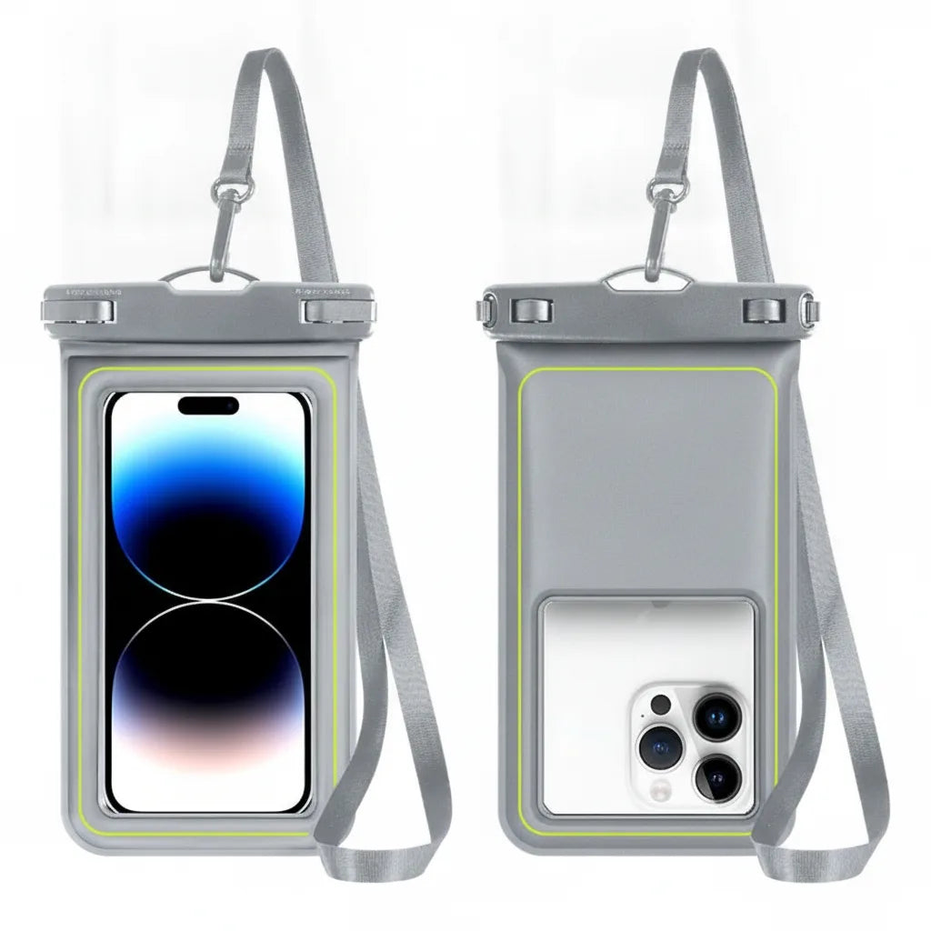 Waterproof Smartphone Pouch IPX8 Floating Design & Touchscreen Window