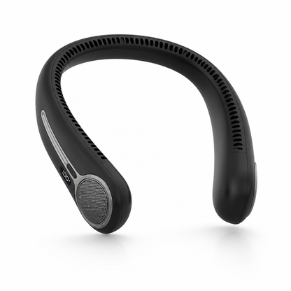 Wearable Neck Fan Bladeless 360 Airflow 6000mAh Rechargeable
