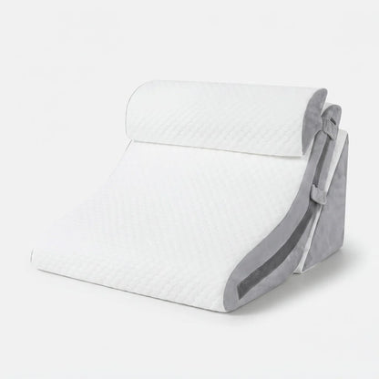 Wedge Pillow Breathable Memory Foam Removable Neck Pillow
