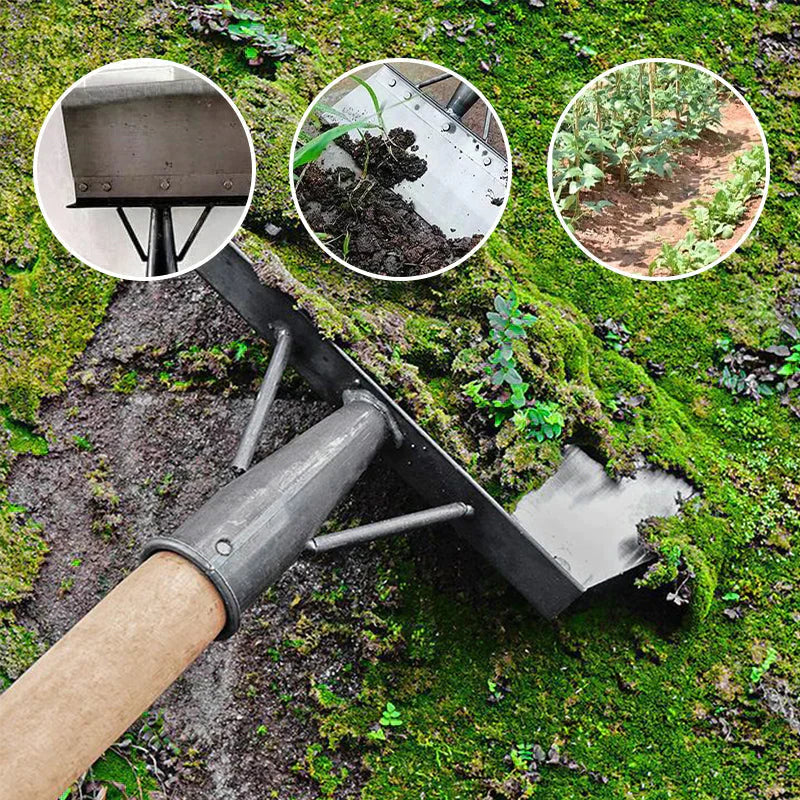 Weed Puller Ergonomic Long Handle Manganese Steel Blade
