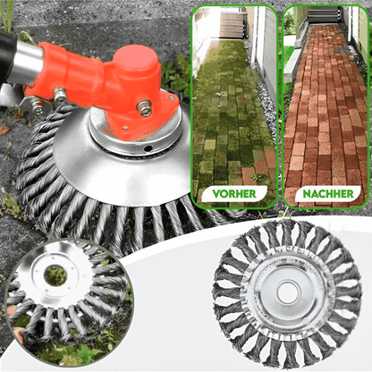 Weed Trimmer Attachment 36-Head Carbon Wire Universal Fit