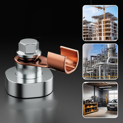 Welding Ground Clamp Magnetic Copper & Steel 500 A