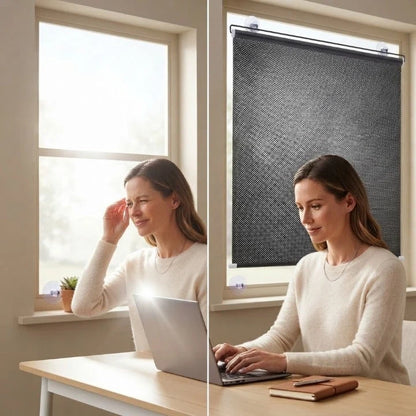 Window Blind Electrostatic Adhesion UV-Blocking Mesh