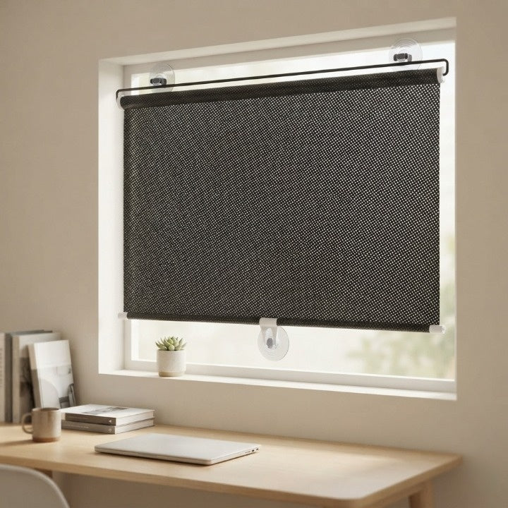 Window Blind Electrostatic Adhesion UV-Blocking Mesh