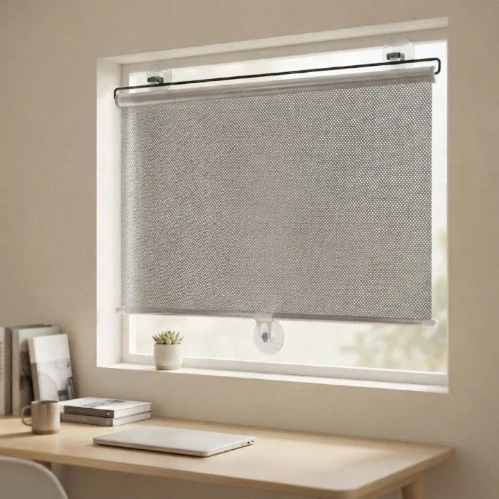 Window Blind Electrostatic Adhesion UV-Blocking Mesh