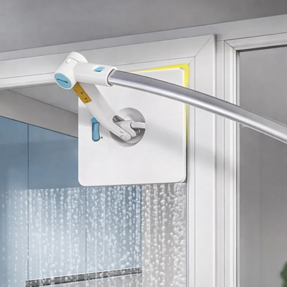 Window Cleaner Magnetic Double-Sided Extendable Handle