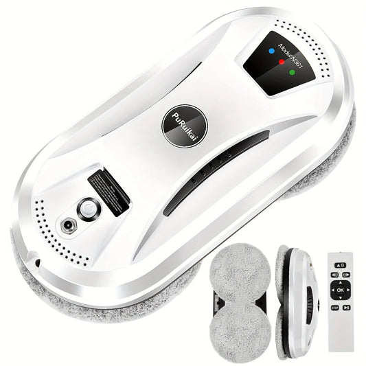 Window Cleaning Robot Automatic Remote Control Powerful Suction