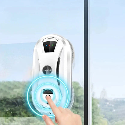 Window Cleaning Robot Automatic Remote Control Powerful Suction