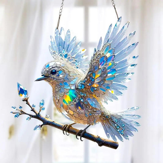 Window Suncatcher Iridescent Acrylic Light-Reflecting