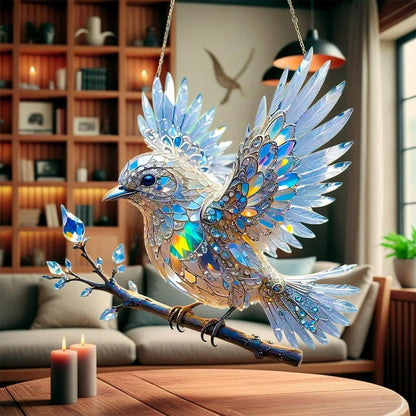 Window Suncatcher Iridescent Acrylic Light-Reflecting