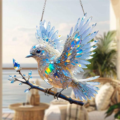 Window Suncatcher Iridescent Acrylic Light-Reflecting