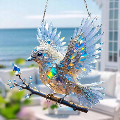 Window Suncatcher Iridescent Acrylic Light-Reflecting