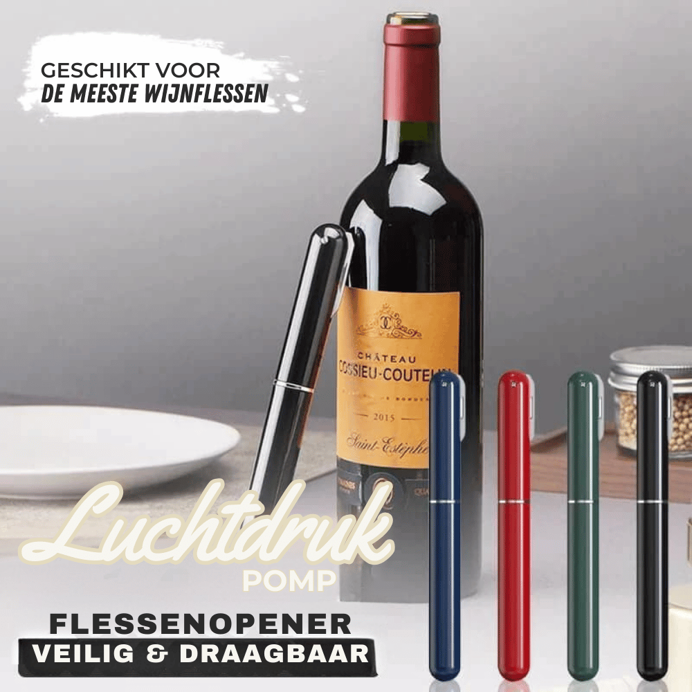 Wine Opener Air Pressure Pump Stainless Steel Needle