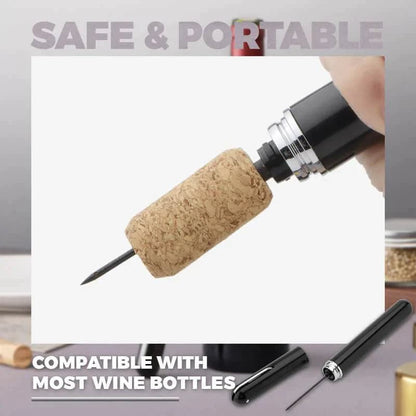 Wine Opener Air Pressure Pump Stainless Steel Needle
