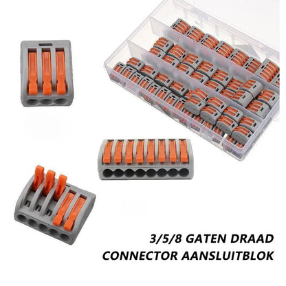 Wire Connector Set Tool-Free Lever 0.75-2.5 mm²