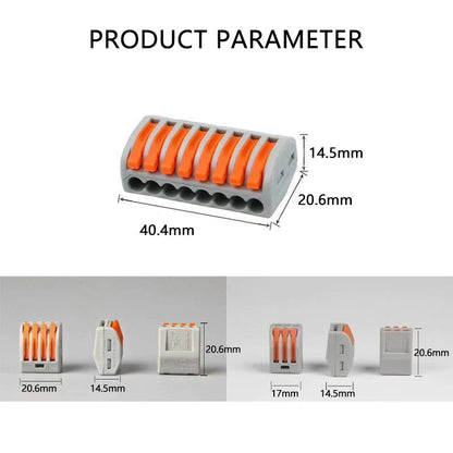 Wire Connector Set Tool-Free Lever 0.75-2.5 mm²
