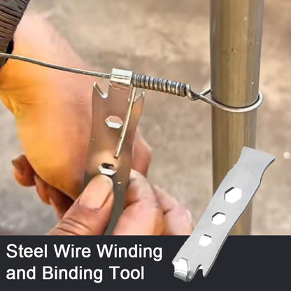 Wire Tensioning Tool Ergonomic Stainless Steel Set of 2