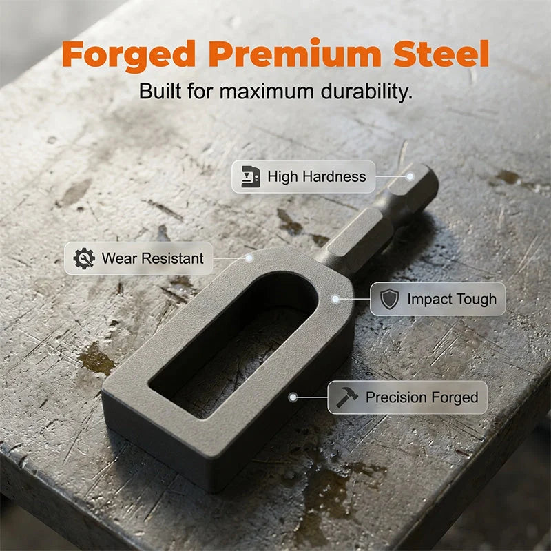 Wire Twister Universal Hex Shank Hardened Steel