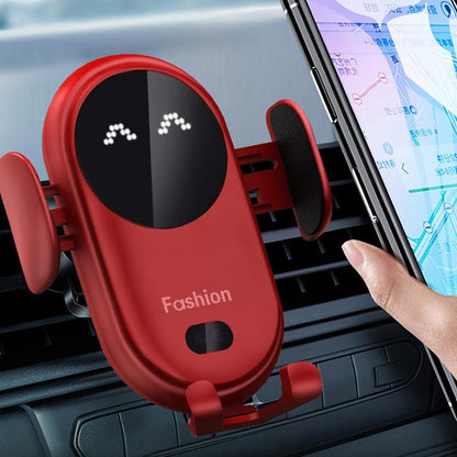 Wireless Car Charger 15W Fast Charging Auto-Clamp
