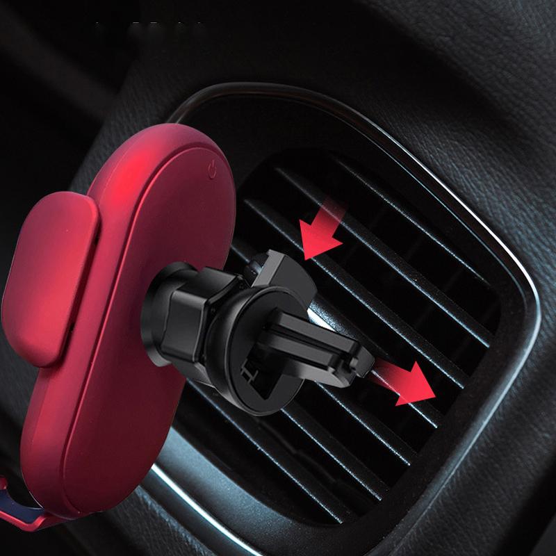 Wireless Car Charger 15W Fast Charging Auto-Clamp