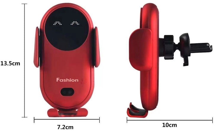 Wireless Car Charger 15W Fast Charging Auto-Clamp