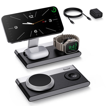 Wireless Charging Station 3-in-1 Magnetic Foldable