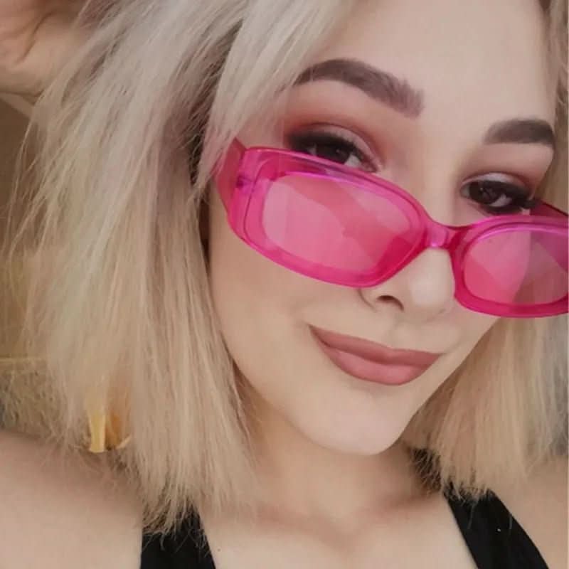 Women's Sunglasses Retro Rectangular UV400 & Anti-Glare