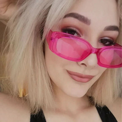 Women's Sunglasses Retro Rectangular UV400 & Anti-Glare